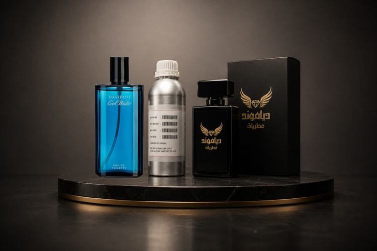 اسانس عطر کول واتر آبی